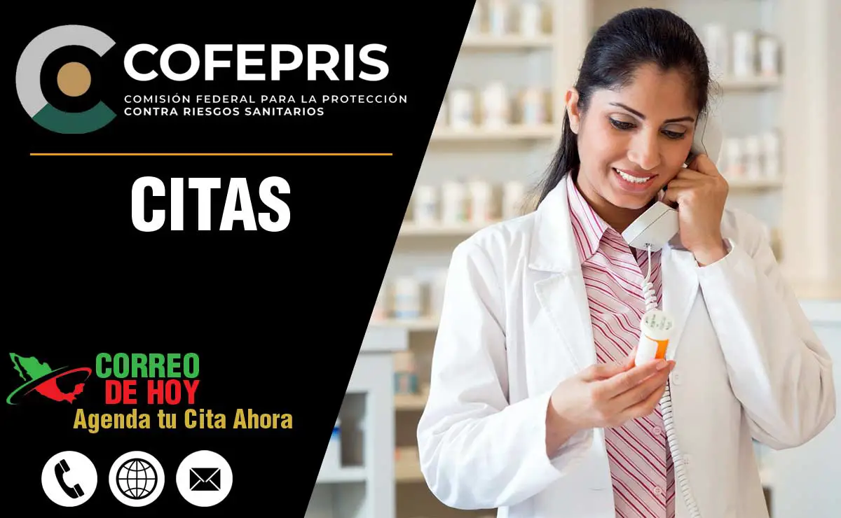 Citas COFEPRIS - Información de Teléfonos y Oficinas - citas.cofepris.gob.mx 2023