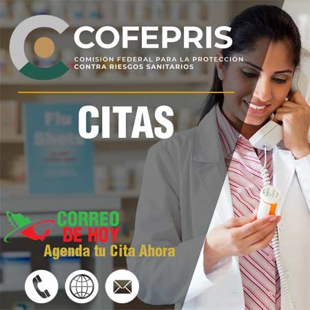 Cita para la COFEPRIS