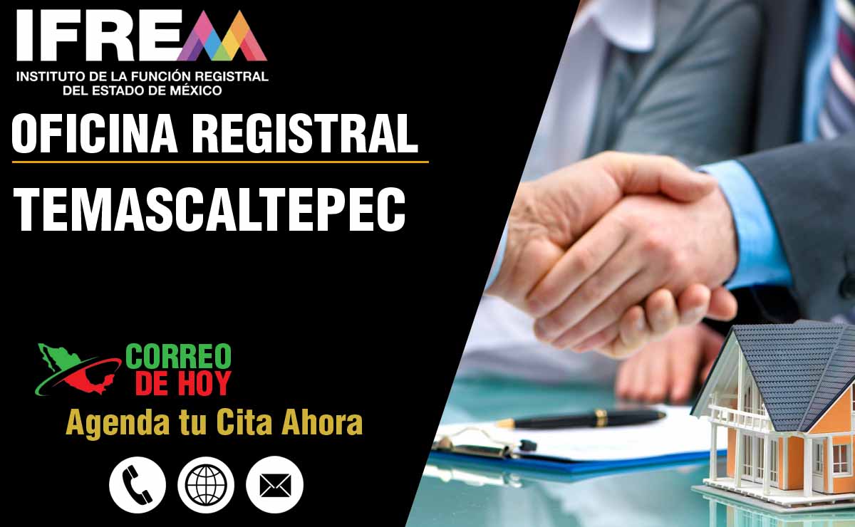 Oficinas Registrales del IFREM en Temascaltepec - Direcciones, Telfonos y Horarios de Atencin