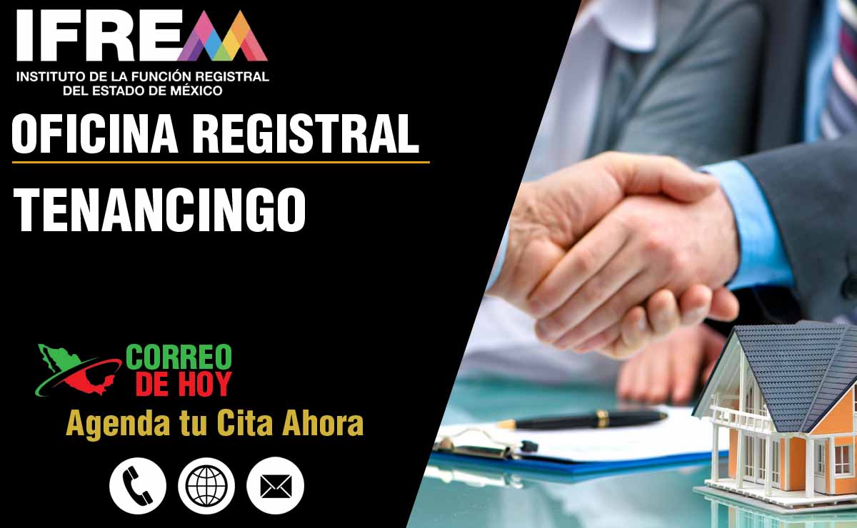Oficinas Registrales del IFREM en Tenancingo - Direcciones, Telfonos y Horarios de Atencin