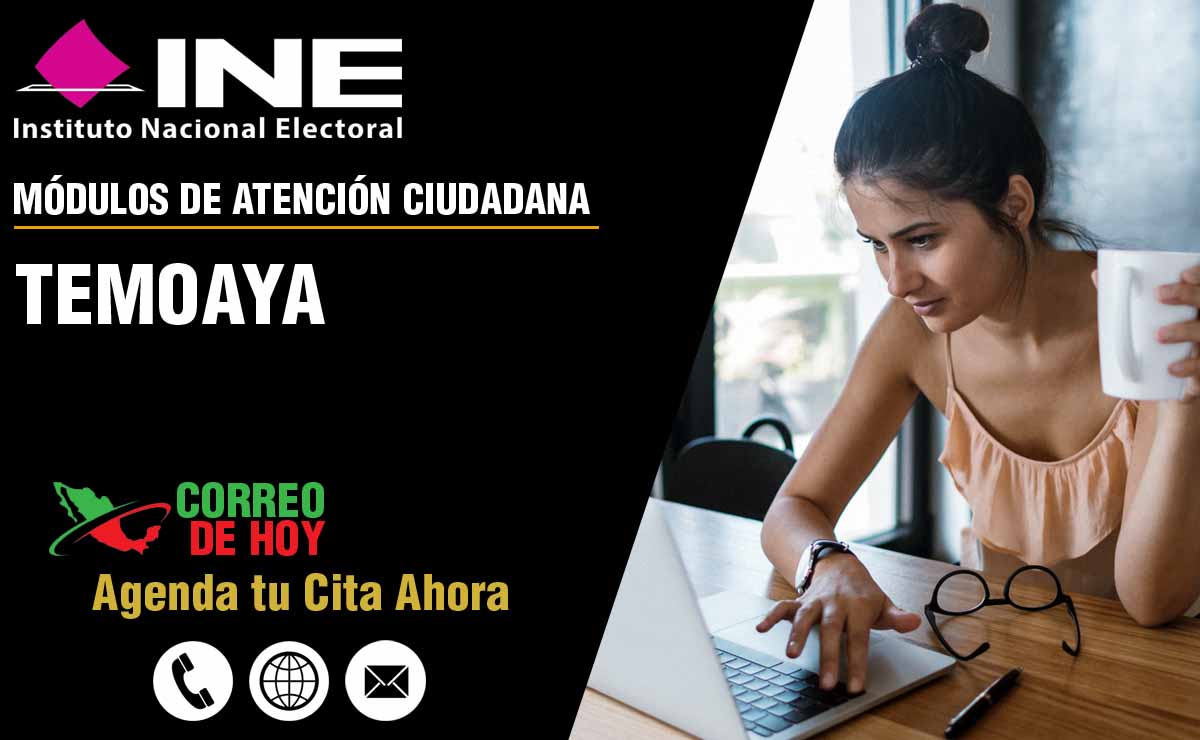 M�dulos del INE en Temoaya - Tel�fonos y Horarios