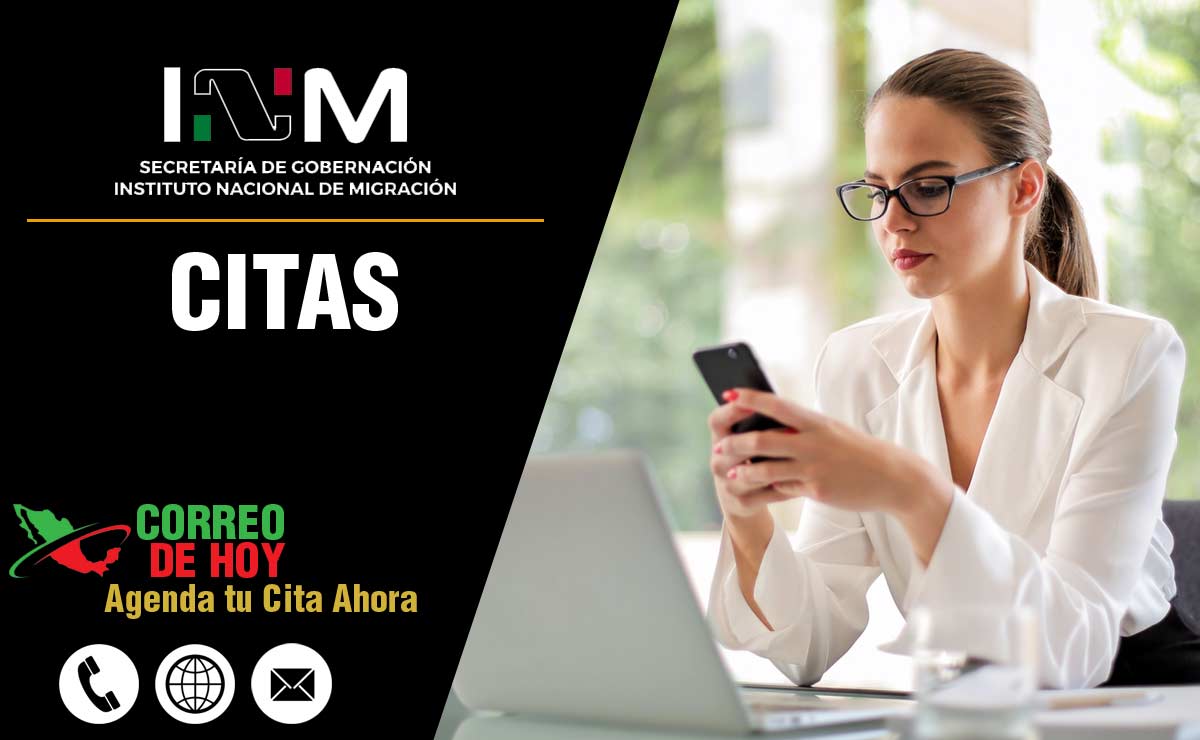 Citas INM - Información de Teléfonos y Oficinas - www.inm.gob.mx cita 2024