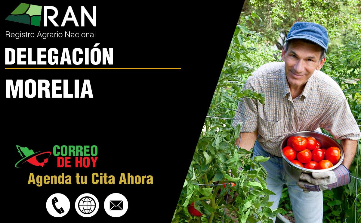 Delegaciones del RAN en Morelia - Direcciones, Telfonos