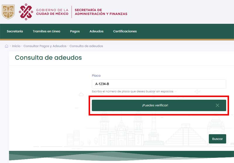 Sedema Puedes Verificar