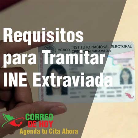 Tramitar INE Extraviada